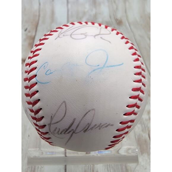 Baltimore Orioles Autographed Baseball Unknow Signatures - Picture 3 of 8